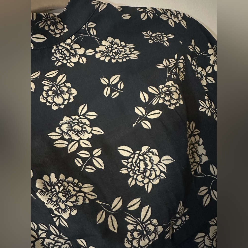 Flynn Skye Black and White Floral Backless Dress Size XS - Picture 3 of 8